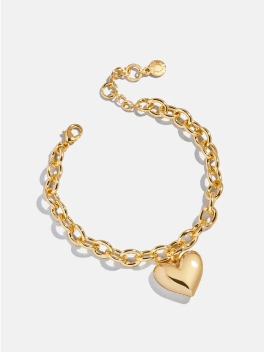 NWOT Baublebar Millie Gold Bubble Heart Bracelet MRSP $42